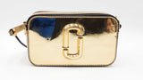 Marc Jacobs Gold Metallic The Snapshot Bag Sd0226prdu