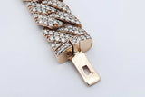 71.65ctw Diamond Cuban Chain Link Necklace 10k Yellow Gold 138.9g Eb1225loxxzdu