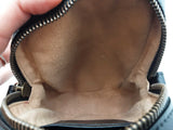Gucci Marmont Mini Gg Crossbody Bag In Black Matelassé Leather Fw0626pxzdu