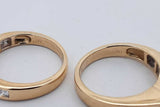 2.16cttw Diamond 14k Yellow Gold Wedding Set 10.2 Grams Size 7 Eb0526cxzsa