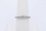 0.16cttw Diamond Ring In 18k White Gold 2.8 Grams Size 6.5 Eb0926wxzde