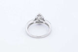 0.17cttw Diamond 10k White Gold Ring 3.5 Grams Size 6.5 Eb0626oxzde