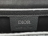 Christian Dior Saddle Messenger Bag In Oblique Jacquard & Leather Fw1025lpzxdu
