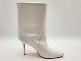 Stuart Weitzman Ebb White Smooth Calf Leather Ankle Boots Size 7 Do0423crde