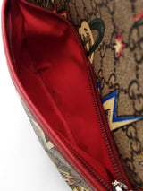 Gucci Kids Backpack In Gg Supreme Space Coated Canvas Fw0626wrzdu