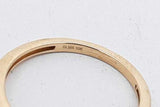 Diamond Wedding Set In 10k Yellow Gold 3 Grams Size 7 Eb0826srsa