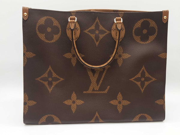Louis Vuitton Onthego Gm Monogram Reverse Tote Bag Sd1025czxde
