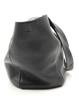 Yves Saint Laurent Black Grained Deerskin Le 5 A 7 Bea Tote Bag Eb0326cxzsa