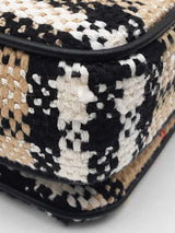Burberry Mini Lola Crossbody Bag In Vintage Check Bouclé Tweed  Fw1125irzdu