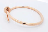 Cartier 18k Rose Gold Juste Un Clou Bracelet 32.89 Grams Size 17 Eb0125pxxzsa