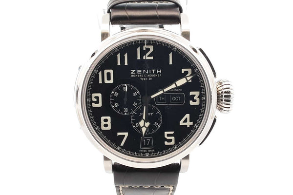 Zenith Pilot Chronograph Type 20 48mm Automatic Stainless Steel Watch Eb1024exzsa