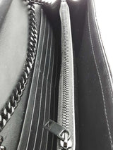 Yves Saint Laurent Patent Leather Cassandre Envelope Chain Wallet Eb1125rxzdu