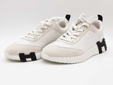 Hermes Bouncing White Sneakers Size Eu 36 Sd0926ozxde