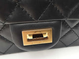 Chanel Reissue Mini 2.55 Handbag Black Aa0326oezxsa