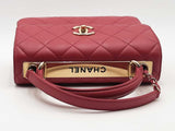 Chanel Trendy Cc Lambskin Red Handbag Aa0426oczxsa