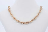 14k Yellow Gold Rope Chain 7.1 Grams 22 Inch Eb0726pcrde