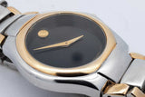 Movado Museum 30mm Quartz Two Tone Stainless Steel Watch Eb0926rxsa