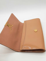 Louis Vuitton Louise Nude Patent Leather Clutch Eb0526pxzde