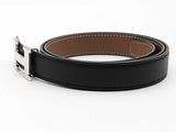 Hermes H Belt Black Size 32 Aa0926wrzsa