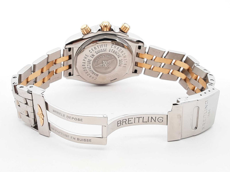 Breitling Chronomat Evolution Diamond & Steel 44mm Automatic Watch Fw1124pixzdu