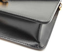 Celine Black Leather Margo Chain Wallet Eb1026ixzde