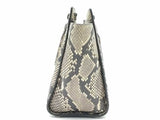 Michael Kors Tina Large Python Snake Satchel Aa0426prsa