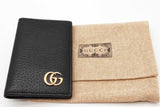 Gucci Black Leather Card Case Wallet Eb0926lcrde