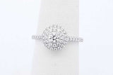 Tiffany & Co. Soleste Diamond Ring In Platinum 3.9 Grams Size 5.75 Eb0426prxzde