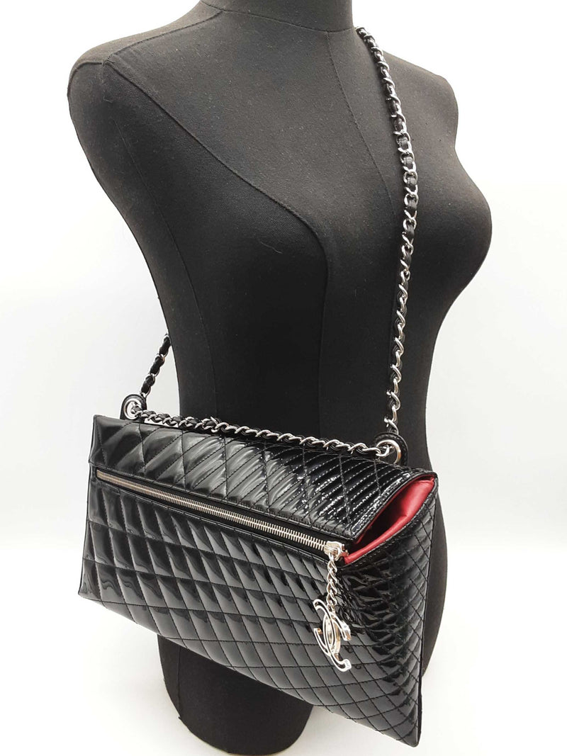 Chanel Kaleidoscope Geometric Quilted Black Shoulder Bag Do0325lpxzde