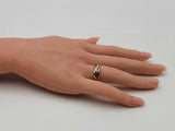 14k Tricolor Gold Braided Trinity Band Ring 7 Grams Size 4.75 Fw0226oexdu