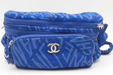 Chanel Blue Nylon Coco Neige Convertible Backpack Eb1125lrxzde