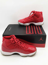 Nike Air Jordan 11 Retro Red Sneakers Size 9 378037-623 Eb0426oxde
