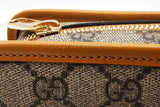 Gucci Gg Supreme Monogram Canvas Travel Pouch Eb0826oxzdu