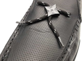 Louis Vuitton Eclipse Racer Moccasin Loafers Black Size 12 Aa0726lrzsa