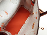 Orange Mini Bag Charm Do0725ide