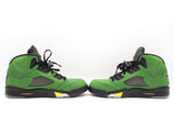 Nike Air Jordan 5 Retro Se "Oregon Ducks" Suede Sneakers Size 10 Fw0825lozdu