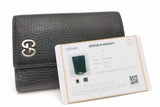 Gucci Black Leather 6 Key Case Wallet Eb1026lxzsa