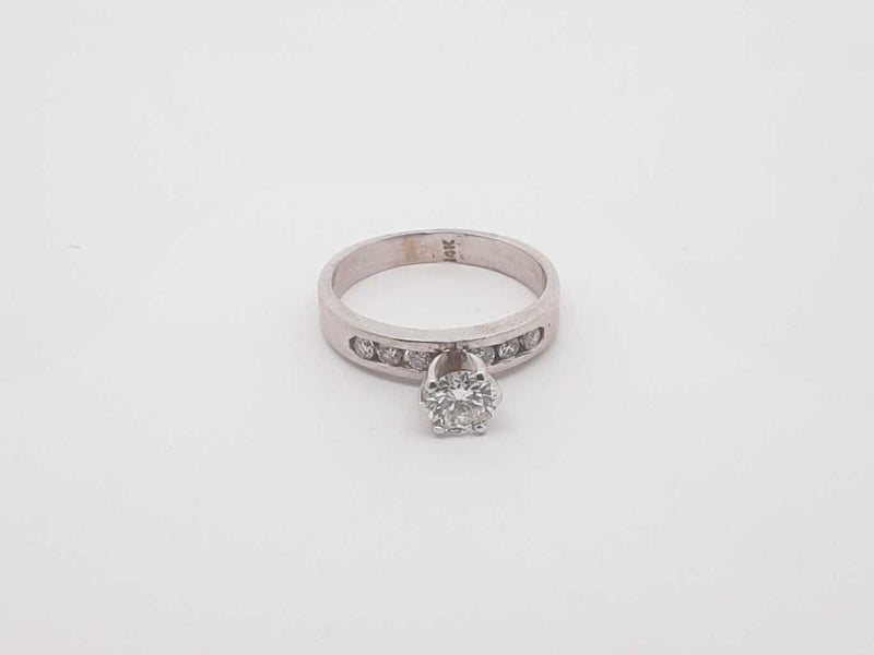.68ctw 14k White Gold 3.7 Grams Ring Size 7.5 Sd0625izxsa
