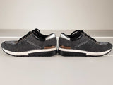 Michael Kors Allie Trainer Dark Charcoal Flannel Sneakers Size 5.5 Sd0126lrde
