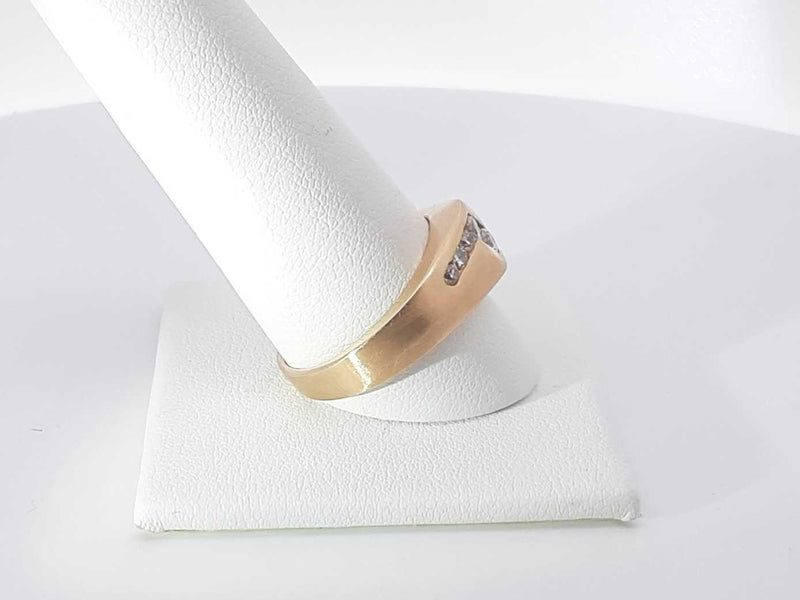 .34ctw Diamonds 14k Yellow Gold 4.3 Grams Ring Size 9 Sd0425ozxsa