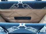 Michael Kors Extra Small Gigi Tote Bag In Logo Jacquard Fw0726wrdu