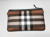 Burberry Rambler Dark Birch Brown Check Coated Canvas Shoulder Bag Do0724prxde