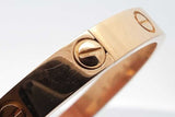 Cartier 18k Yellow Gold Love Bracelet 29.7 Grams Size 16 Eb0326rxxzde