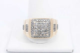 Approx. 0.8ctw Diamond Ring In 10k Yellow Gold 7.7 Grams Size 11 Eb1224orxsa