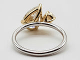 3.26 Cttw Lab Grown Diamonds 14k Two Tone Gold 3.3g Ring Size 6.5 Do0726srxde