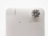 2.08 Carats Lab Grown Diamond 14k White Gold 2.0g Single Stud Earring Do825ccrde