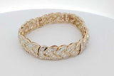 8.4cttw Diamond Bracelet In 14k Yellow Gold 34.6 Grams Eb1026wrxzsa