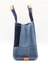 Marc Jacobs The Small Tote Bag In Patchwork Denim Fw0826rxdu