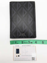 Christian Dior Black Cd Diamond Card Passport Holder 0526lorde