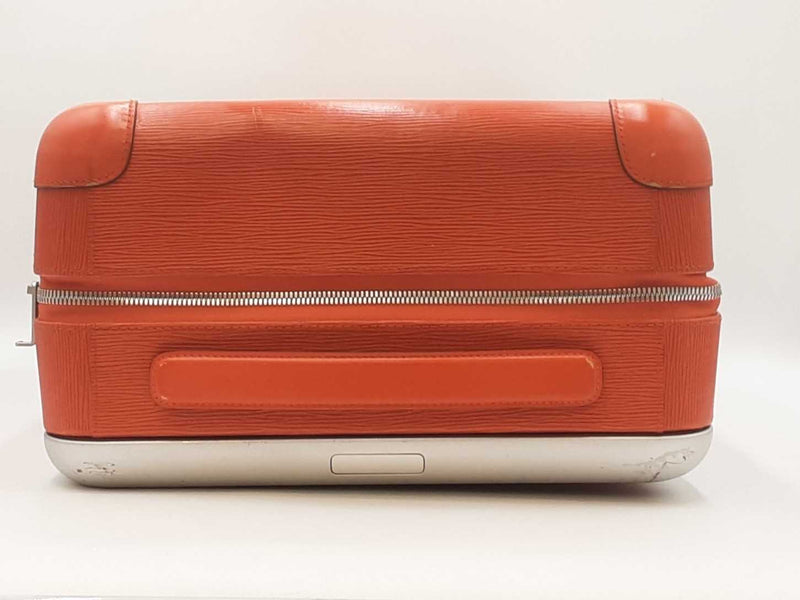 Louis Vuitton Horizon 55 Orange Epi Leather Rolling Suitcase Fw0425lrxzdu
